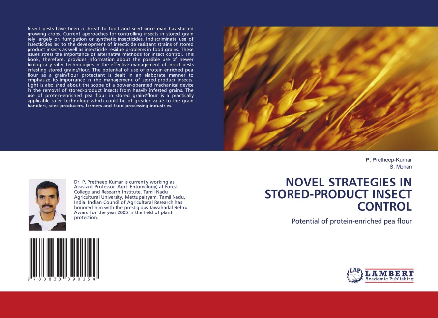 NOVEL STRATEGIES IN STORED-PRODUCT INSECT CONTROL: Potential of protein-enriched pea flour