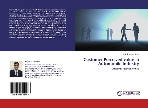 Customer Perceived value in Automobile Industry: Customer Perceived value