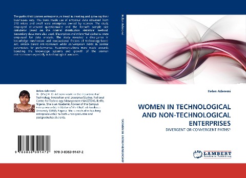 WOMEN IN TECHNOLOGICAL AND NON-TECHNOLOGICAL ENTERPRISES: DIVERGENT OR CONVERGENT PATHS?