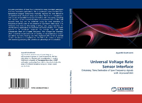 Universal Voltage Rate Sensor Interface: Obtaining Time Derivative of Low Frequency signals with improved SNR