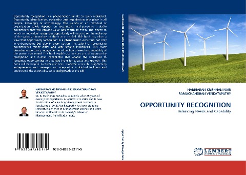 OPPORTUNITY RECOGNITION: Balancing Needs and Capability