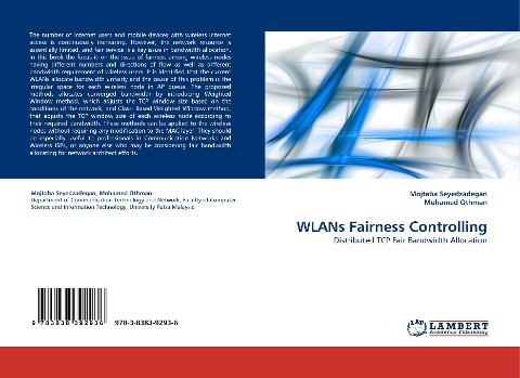 WLANs Fairness Controlling: Distributed TCP Fair Bandwidth Allocation