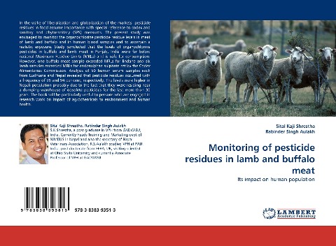 Monitoring of pesticide residues in lamb and buffalo meat: Its impact on human population