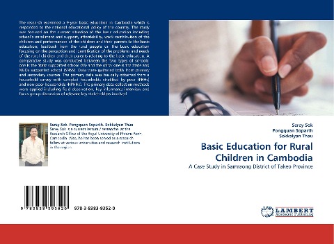 Basic Education for Rural Children in Cambodia: A Case Study in Samraong District of Takeo Province