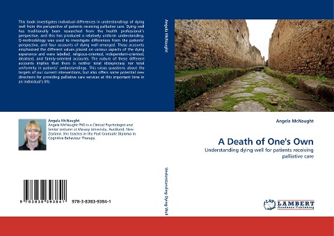A Death of Ones Own: Understanding dying well for patients receiving palliative care