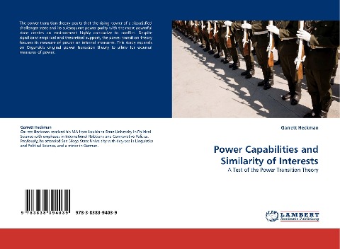 Power Capabilities and Similarity of Interests: A Test of the Power Transition Theory