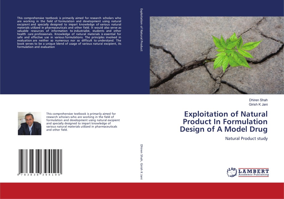 Exploitation of Natural Product In Formulation Design of A Model Drug: Natural Product study