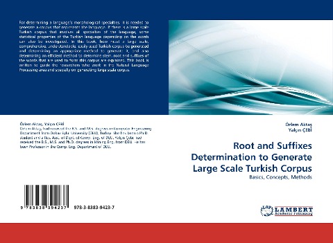 Root and Suffixes Determination to Generate Large Scale Turkish Corpus: Basics, Concepts, Methods