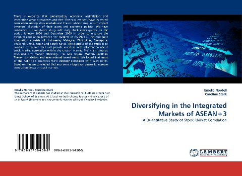Diversifying in the Integrated Markets of ASEAN+3: A Quantitative Study of Stock Market Correlation
