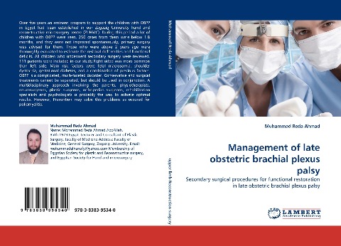 Management of late obstetric brachial plexus palsy: Secondary surgical procedures for functional restoration in late obstetric brachial plexus palsy