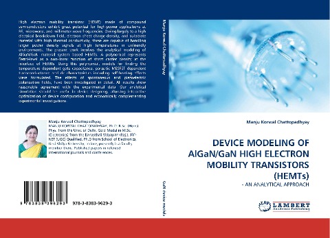 DEVICE MODELING OF AlGaN/GaN HIGH ELECTRON MOBILITY TRANSISTORS (HEMTs): - AN ANALYTICAL  APPROACH