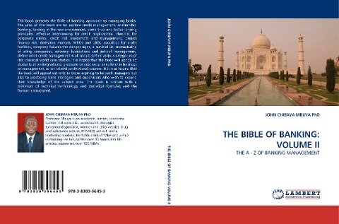 THE BIBLE OF BANKING: VOLUME II: THE A - Z OF BANKING MANAGEMENT