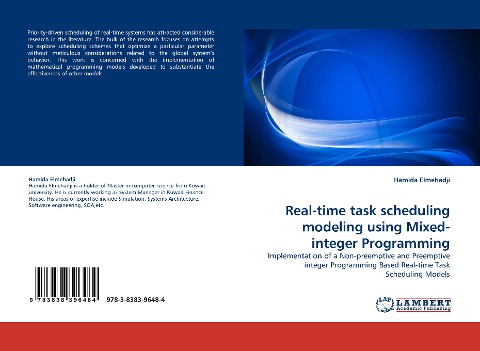 Real-time task scheduling modeling using Mixed-integer Programming: Implementation of a Non-preemptive and Preemptive integer Programming Based Real-time Task Scheduling Models