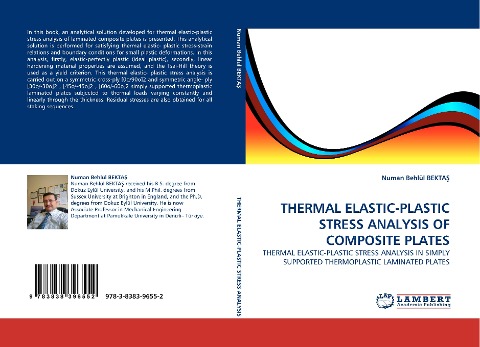 THERMAL ELASTIC-PLASTIC STRESS ANALYSIS OF COMPOSITE PLATES: THERMAL ELASTIC-PLASTIC STRESS ANALYSIS IN SIMPLY SUPPORTED THERMOPLASTIC LAMINATED PLATES