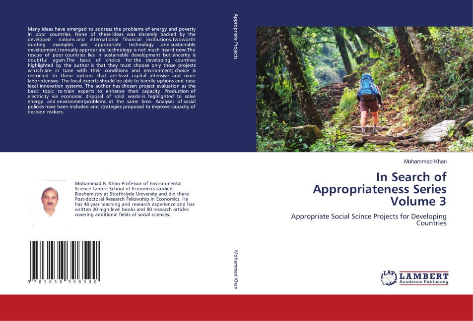 In Search of Appropriateness Series Volume 3: Appropriate Social Scince Projects for Developing Countries
