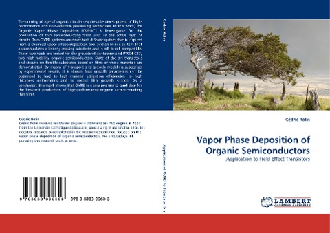 Vapor Phase Deposition of Organic Semiconductors: Application to Field Effect Transistors