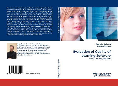 Evaluation of Quality of Learning Software: Basics, Concepts, Methods