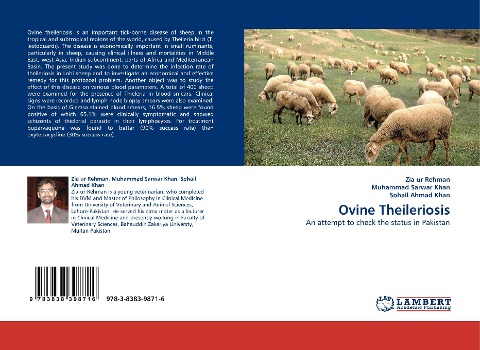 Ovine Theileriosis: An attempt to check the status in Pakistan