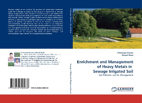Enrichment and Management  of Heavy Metals in  Sewage Irrigated Soil: Soil Pollution and its Management