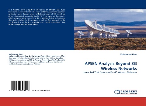 APSEN Analysis Beyond 3G Wireless Networks: Issues And Their Solutions For 4G Wireless Networks