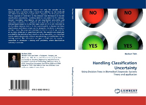Handling Classification Uncertainty: Using Decision Trees in Biomedical Diagnostic Systems Theory and application