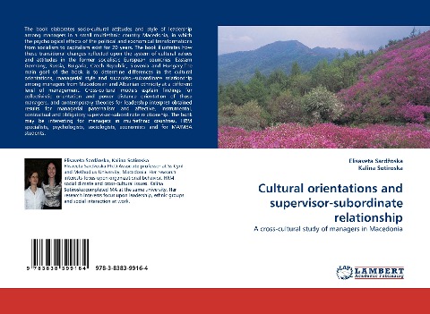 Cultural orientations and supervisor-subordinate relationship: A cross-cultural study of managers in Macedonia