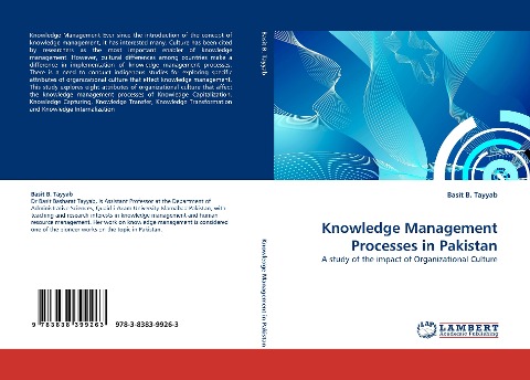 Knowledge Management Processes in Pakistan: A study of the impact of Organizational Culture
