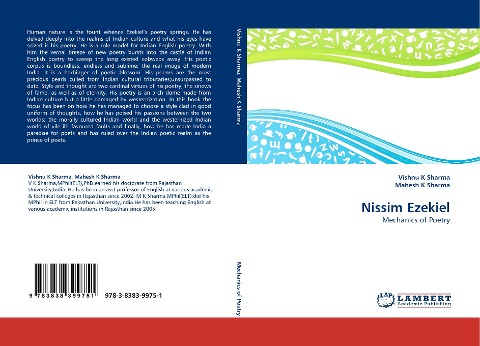 Nissim Ezekiel: Mechanics of Poetry
