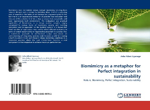 Biomimicry as a metaphor for Perfect integration in sustainability: Nature, Biomimicry, Perfect integration, Sustainability