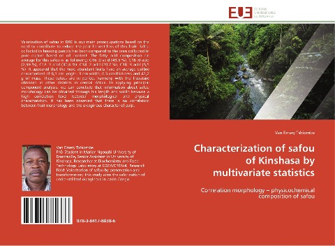 Characterization of safou of Kinshasa by multivariate statistics: Correlation morphology - physicochemical composition of safou