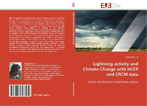 Lightning activity and Climate Change with NCEP and CRCM data: Canada and Northern United States regions