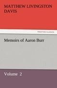 Memoirs of Aaron Burr: Volume  2