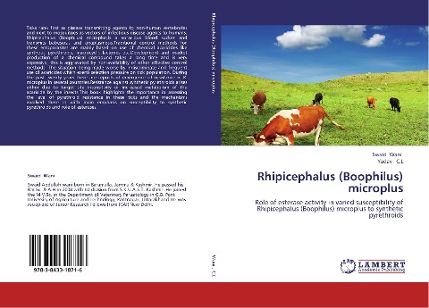 Rhipicephalus (Boophilus) microplus: Role of esterase activity in varied susceptibility of Rhipicephalus (Boophilus) microplus to synthetic pyrethroids