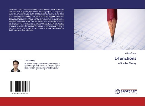 L-functions: in Number Theory
