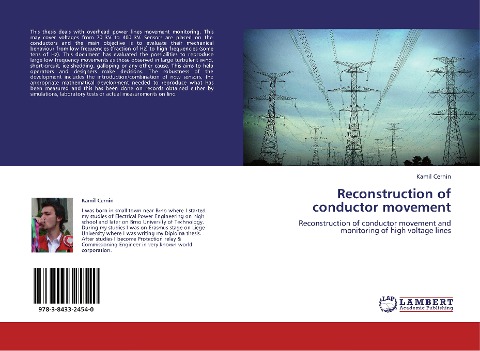 Reconstruction of conductor movement: Reconstruction of conductor movement and monitoring of high voltage lines