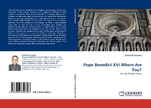 Pope Benedict XVI Where Are You?: Let my People Come