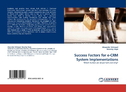 Success Factors for e-CRM System Implementations: Which factors are important and why?