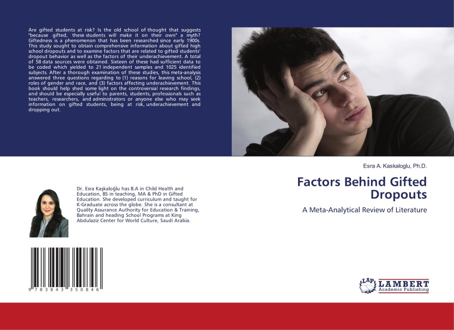 Factors Behind Gifted Dropouts: A Meta-Analytical Review of Literature