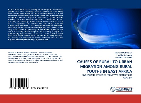 CAUSES OF RURAL TO URBAN MIGRATION AMONG RURAL YOUTHS IN EAST AFRICA: ANALYSIZING EVIDENCE FROM TWO DISTRICTS OF RWANDA