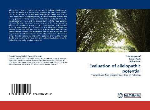 Evaluation of allelopathic potential: Tropical and Sub tropical tree flora of Pakistan