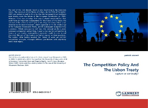 The Competition Policy And The Lisbon Treaty: rupture or continuity?