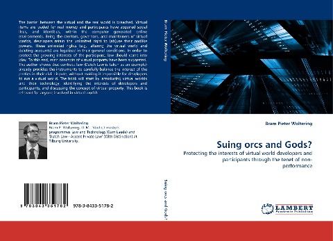 Suing orcs and Gods?: Protecting the interests of virtual world developers and participants through the tenet of non- performance