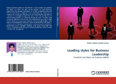 Leading styles for Business Leadership: Transform your Ideas into Business realities