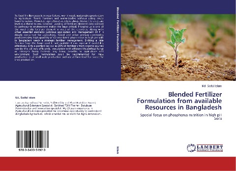 Blended Fertilizer Formulation from available Resources in Bangladesh: Special focus on phosphorus nutrition in high pH Soils