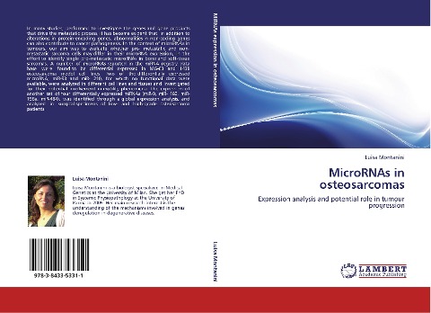 MicroRNAs in osteosarcomas: Expression analysis and potential role in tumour progression