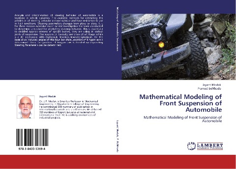 Mathematical Modeling of Front Suspension of Automobile: Mathematical Modeling of Front Suspension of Automobile