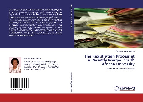 The Registration Process at a Recently Merged South African University: From a Personnel Perspective