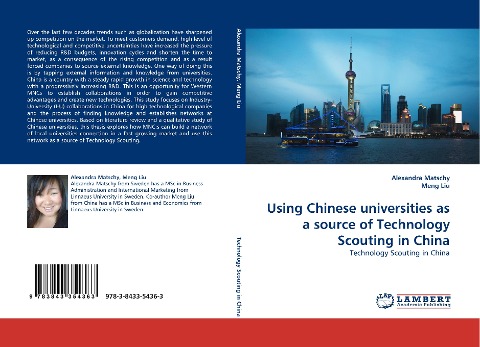 Using Chinese universities as a source of Technology Scouting in China: Technology Scouting in China