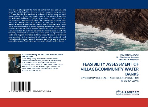 FEASIBILITY ASSESSMENT OF VILLAGE/COMMUNITY WATER BANKS: OPPORTUNITY FOR HEALTH AND HYGIENE PROMOTION IN SIERRA LEONE