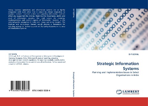 Strategic Information Systems: Planning and Implementation Issues in Select Organisations in India